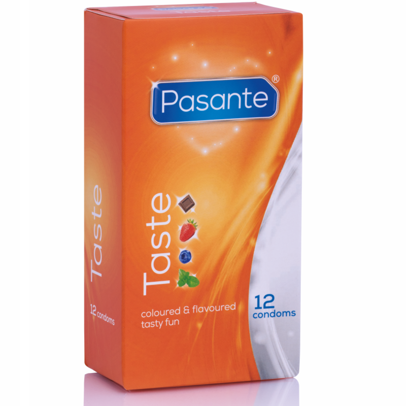 Kondome schmecken Aromen 12 Einheiten - Pasante - 1