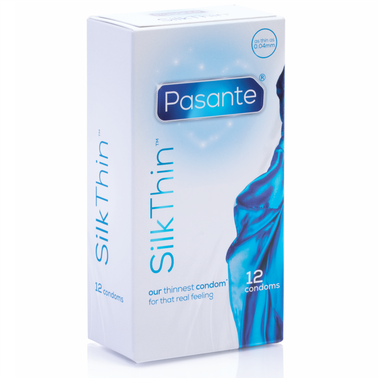 Seidendünne Kondome 12 Einheiten - Pasante - 1