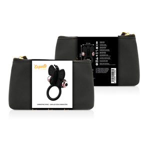 Penisring Butterfly Anillo Vibrador Negro / Gold - Coquette - 5