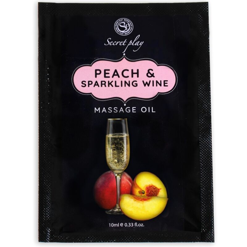 Peach &amp; Cava Einzeldosis-Massageöl - Secretplay Cosmetic - Secret Play - 1