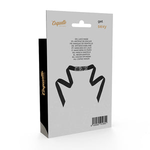 Chic Desire schwarze Spitzenmaske - Coquette : Completo - 3