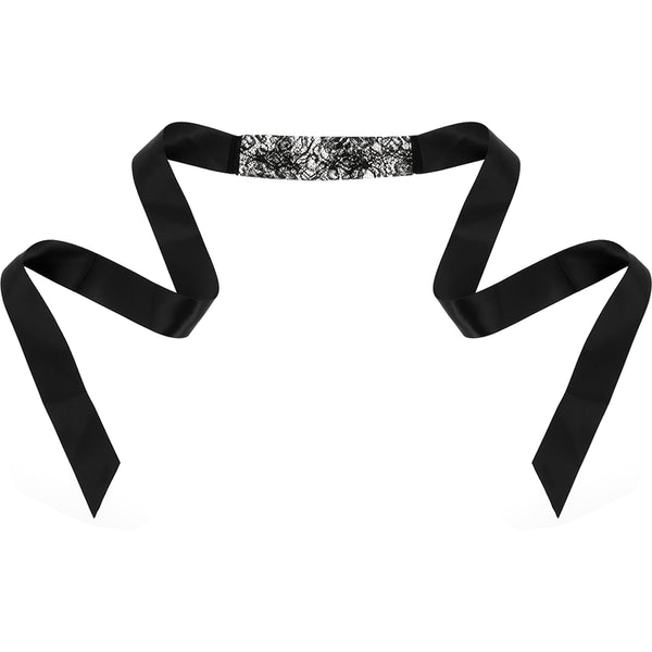 Chic Desire schwarze Spitzenmaske - Coquette : Completo - 4