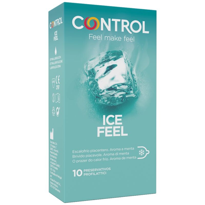 Kondome mit Kälteeffekt 10 Einheiten - Control - 1