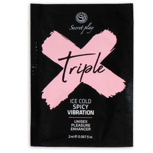 Triple X Pleasure Intensifier Gel Unisex 2ml - Secretplay Cosmetic - Secret Play - 1