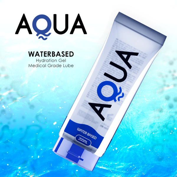 Hochwertiges Gleitmittel auf Wasserbasis 200ml - Aqua - 4