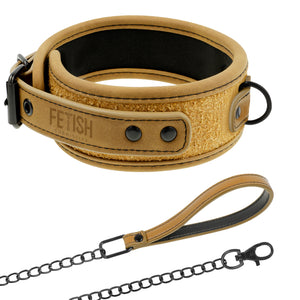 HALSKETTE MIT KETTE - Fetish Fantasy Gold - 1