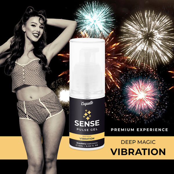 Pulse Premium Magic Vibration Erdbeergel 15ml - Coquette - 3