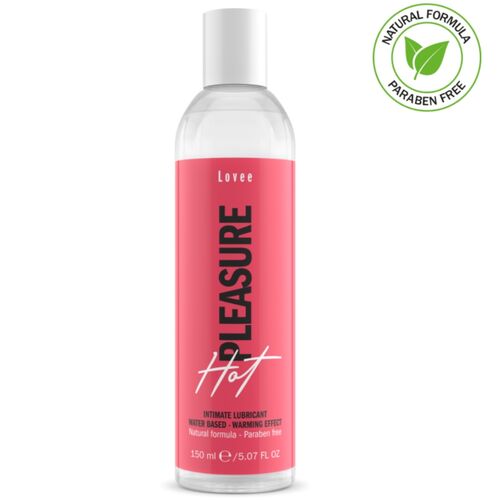 Lovee Heißes Vergnügen Gleitmittel Wärmeeffekt 150 ml - Intimateline - 1