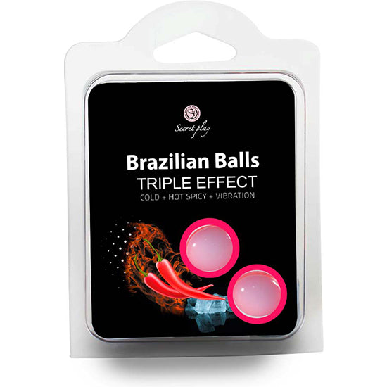 Set 2 Brasilianische Bälle Triple Effekt - Secret Play - 2