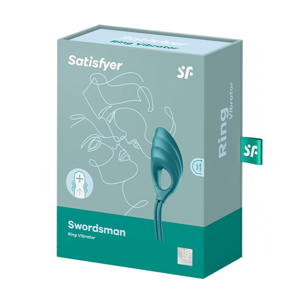 Swordsman Vibrationsring - Grün - Satisfyer - 1