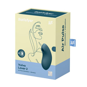Vulva Liebhaber 2 Stimulator und Vibrator - Blau - Satisfyer - 1