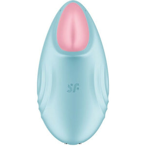 Tropischer Vibrator mit Lay-on-Tipp - Blau - Satisfyer - 3