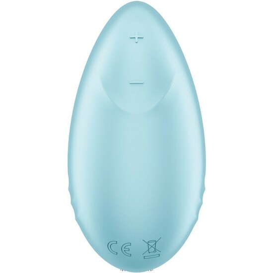 Tropischer Vibrator mit Lay-on-Tipp - Blau - Satisfyer - 5