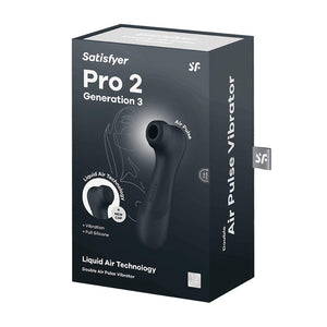 Pro 2 Generation 3 Liquid Air Technology - Schwarz - Satisfyer - 1