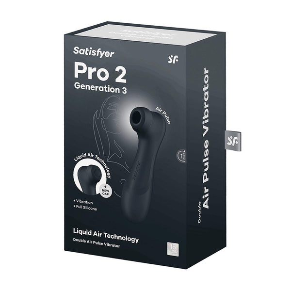 Pro 2 Generation 3 Liquid Air Technology - Schwarz - Satisfyer - 1