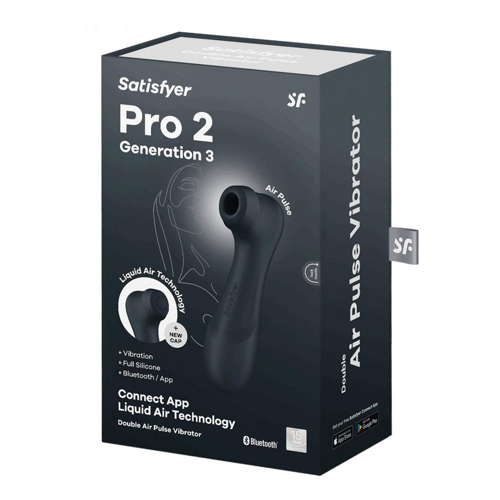Pro 2 Generation 3 - Schwarz Bluetooth & App - Satisfyer - 1