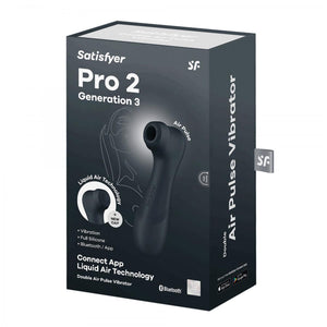 Pro 2 Generation 3 - Schwarz Bluetooth & App - Satisfyer - 1