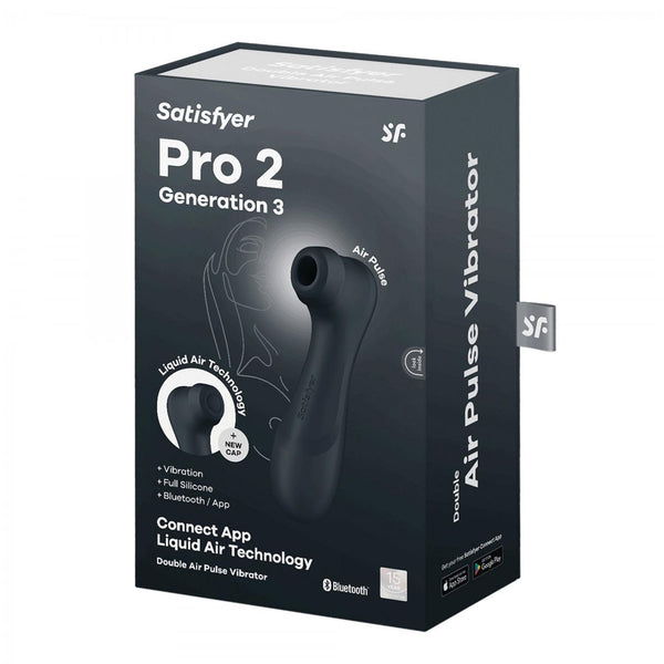 Pro 2 Generation 3 - Schwarz Bluetooth & App - Satisfyer - 1