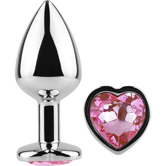 Secret Play - Metall Butt Plug Herz Pink Größe S 7 cm - Secret Play - 3