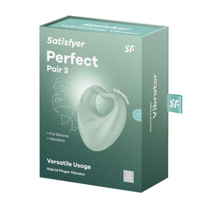 Perfektes Paar 3 Grüner Stimulator und Vibrator - Satisfyer - 1