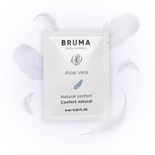 Gleitgel mit Aloe Vera Natural Comfort 6 ml - Bruma - 1