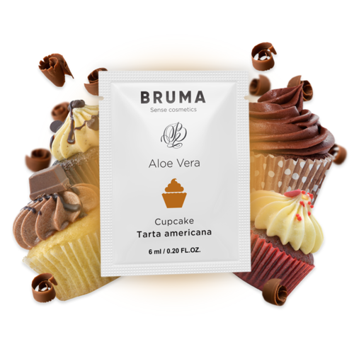 6 ml Gleitgel mit Aloe Vera Geschmack nach amerikanischem Kuchen - Bruma - 1