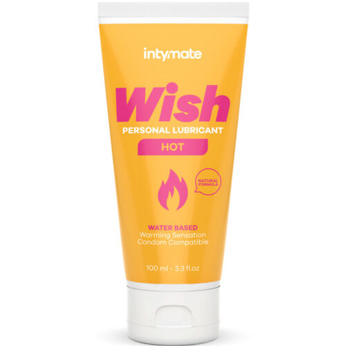Erregendes Gleitmittel mit Wärmewirkung Wish Hot 100ml - Intimateline - 1