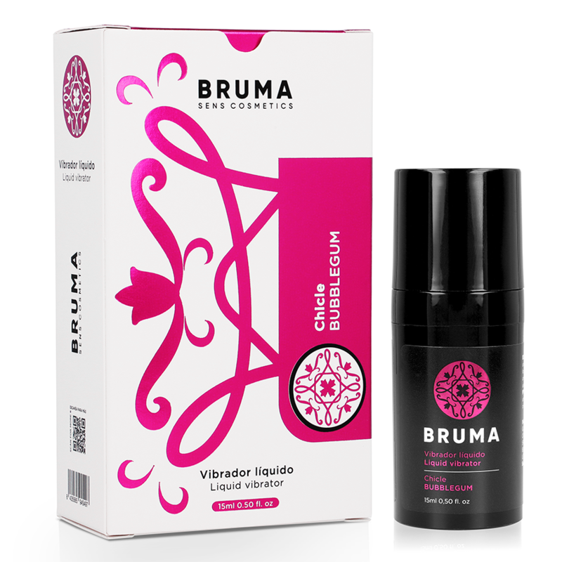 Flüssiges Vibrator-Gel mit Kaugummi-Geschmack 15ml - Bruma - 1