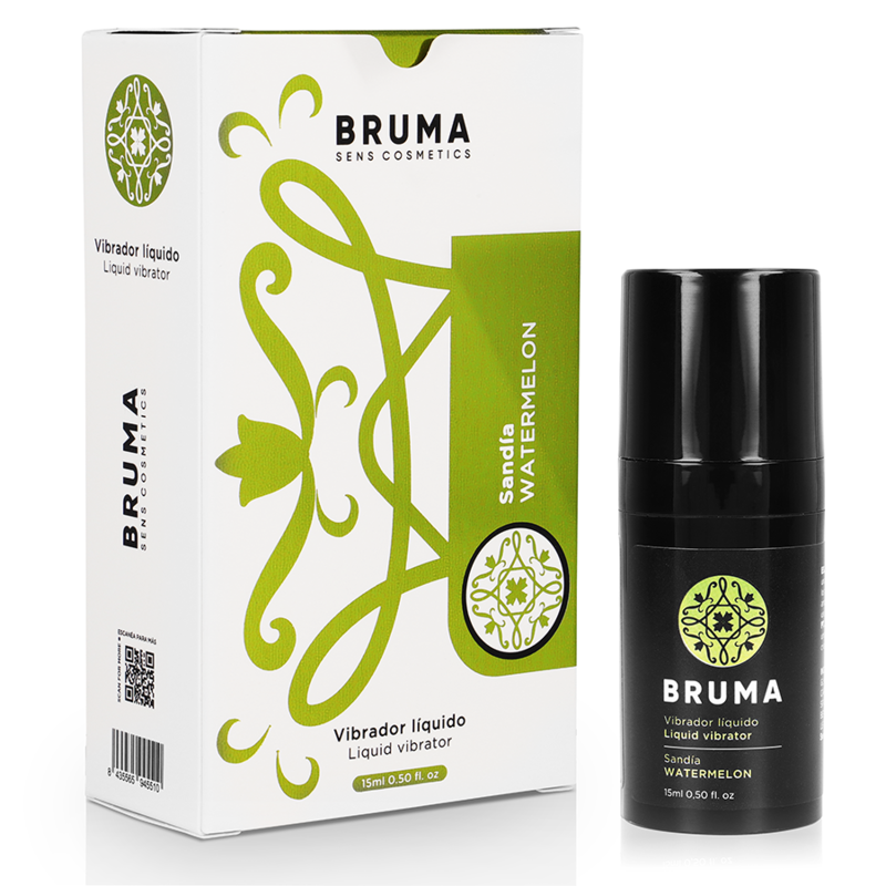 Wassermelonen-Geschmack Flüssiges Vibrator-Gel 15ml - Bruma - 1