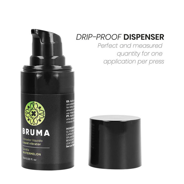 Wassermelonen-Geschmack Flüssiges Vibrator-Gel 15ml - Bruma - 2