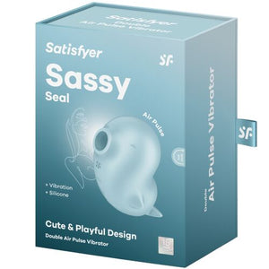 Sassy Seal Stimulator und Vibrator Blau - Satisfyer - 1