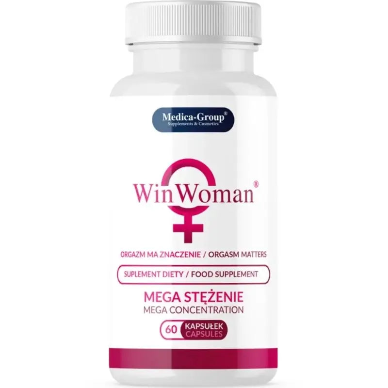 WinWoman - Natürliche Kapseln zur Steigerung der weiblichen Vitalität und des intimen Wohlbefindens - Medica Group - 1