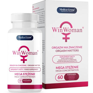 WinWoman - Natürliche Kapseln zur Steigerung der weiblichen Vitalität und des intimen Wohlbefindens - Medica Group - 1