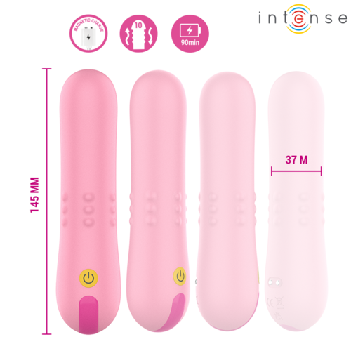 Barbara Vibrator mit rotierenden Perlen - Intense - 5