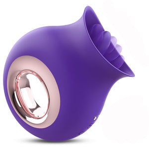 Tuli Klitorisstimulator 9 Vibrationen & 9 Schwingungen - Lila - Intense - 1