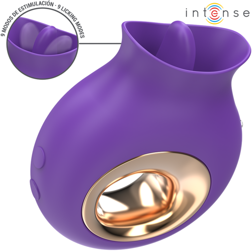 Tuli Klitorisstimulator 9 Vibrationen & 9 Schwingungen - Lila - Intense - 4