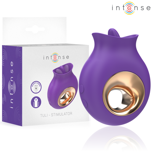 Tuli Klitorisstimulator 9 Vibrationen & 9 Schwingungen - Lila - Intense - 1