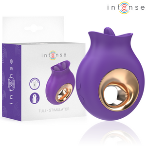 Tuli Klitorisstimulator 9 Vibrationen & 9 Schwingungen - Lila - Intense - 1