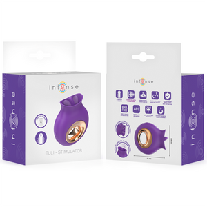 Tuli Klitorisstimulator 9 Vibrationen & 9 Schwingungen - Lila - Intense - 5