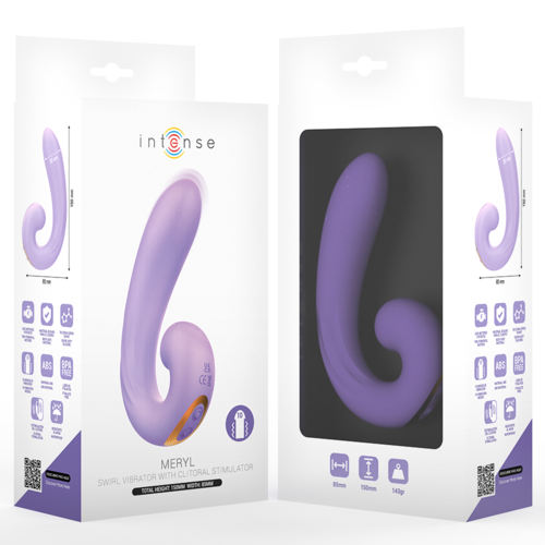 Clitoral Stimulator Meryl Double Vibration - Intense - 3