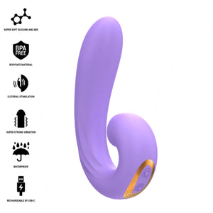 Clitoral Stimulator Meryl Double Vibration - Intense - 5