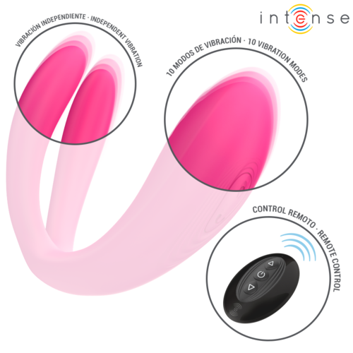 Vibrator & Stimulator mit Fernbedienung Julia - Intense - 3
