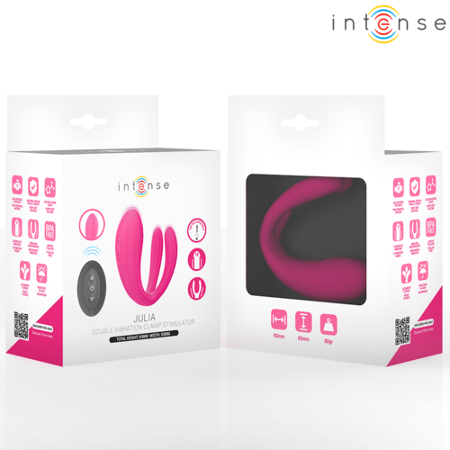 Vibrator & Stimulator mit Fernbedienung Julia - Intense - 5