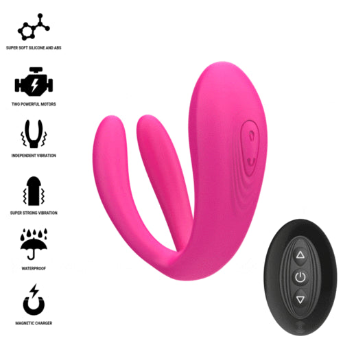 Vibrator & Stimulator mit Fernbedienung Julia - Intense - 7