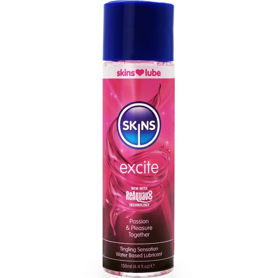 Wasserbasiertes Gleitmittel Excite 130ml - Skins - 1