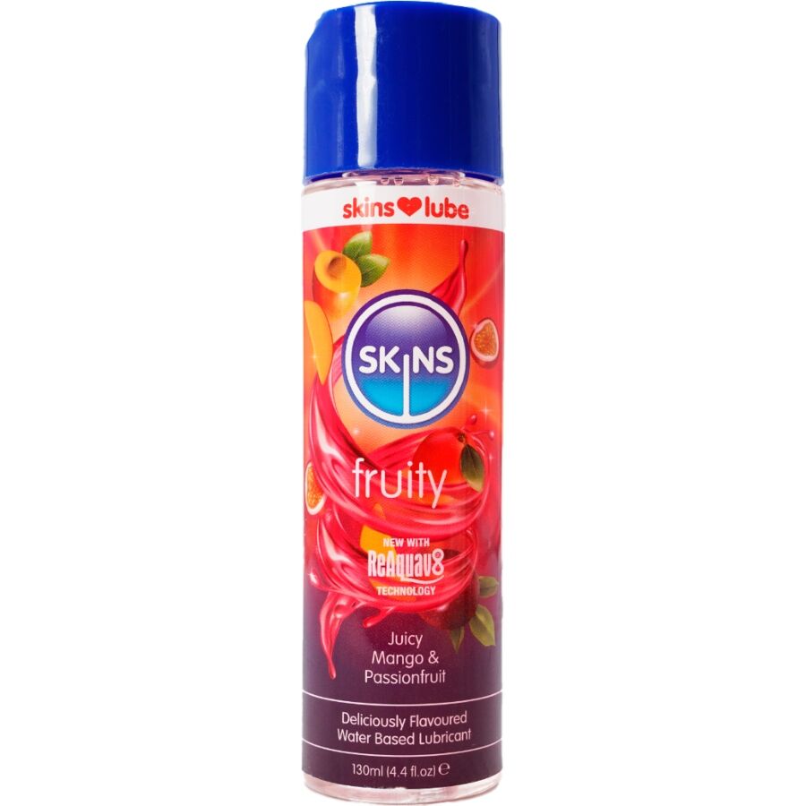 Wasserbasiertes Gleitmittel - Mango & Passionsfrucht 130ml - Skins - 1