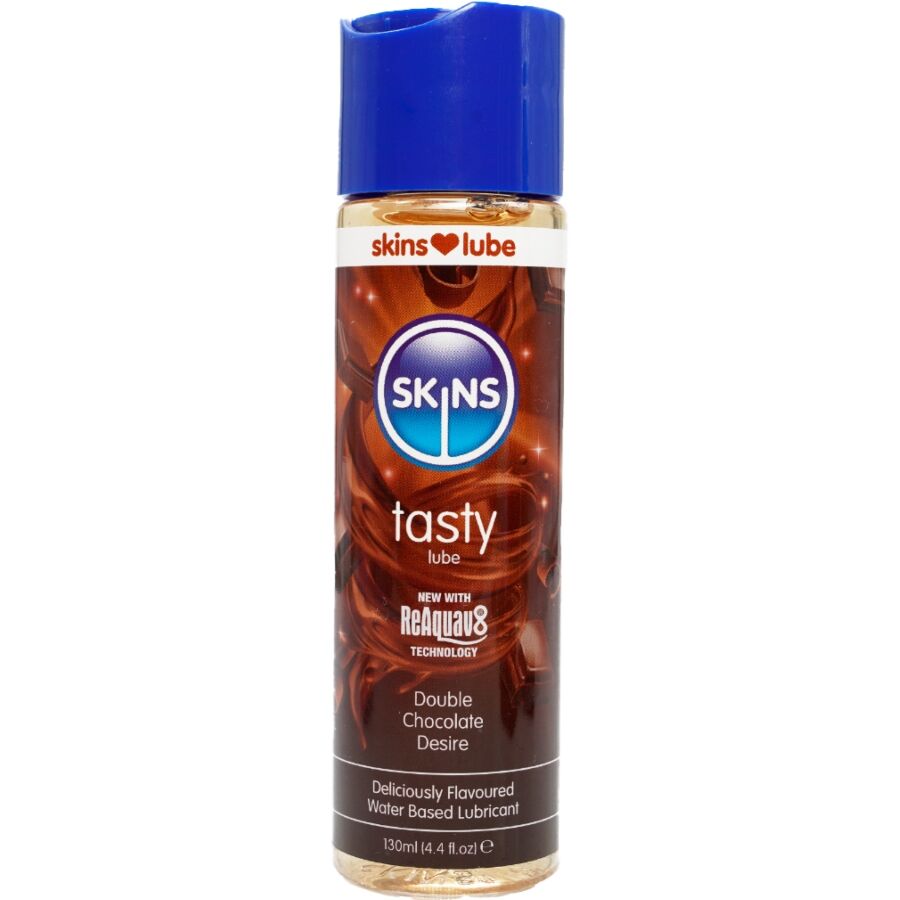 Wasserbasiertes Gleitmittel Doppel Schokolade 130ml - Skins - 1