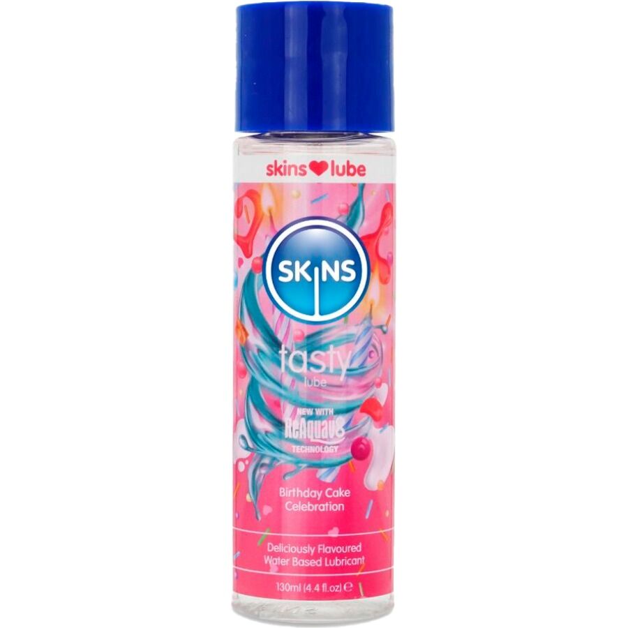 Wasserbasiertes Gleitmittel - Geburtstagstorte 130ml - Skins - 1