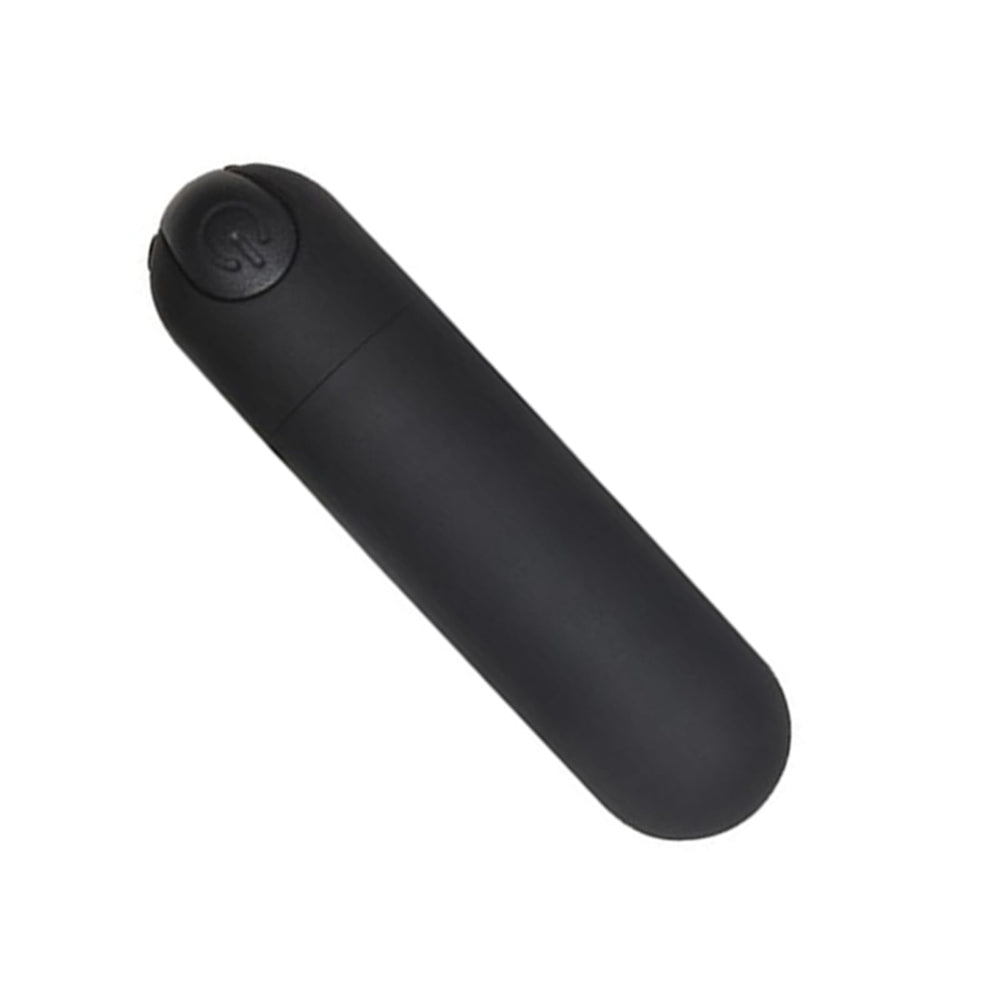 Mini Vibrator Bullet Karen 10 Modi Wiederaufladbar - Schwarz - Intense - 1