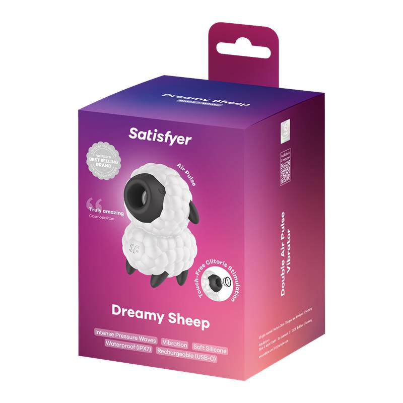 Traumhaftes Schaf Vibrator & Air Pulse Stimulator - Satisfyer - 1
